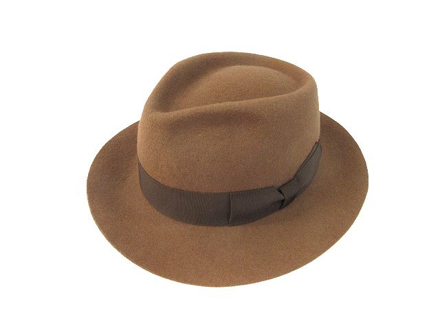 ジョンロフグレン JOHN LOFGREN ウールハット ヘッドウエア ブラウン 59