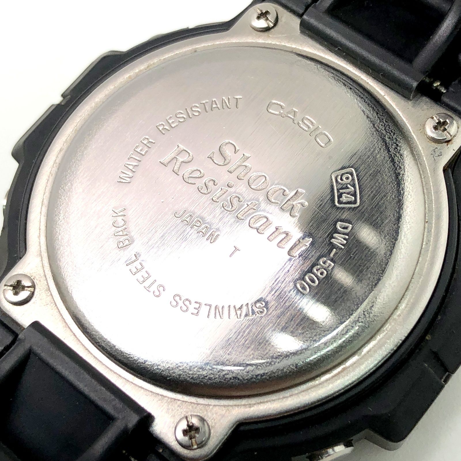 G-SHOCK ジーショック DW-5900C-1 M914 初代3つ目 国内モデル 液晶 