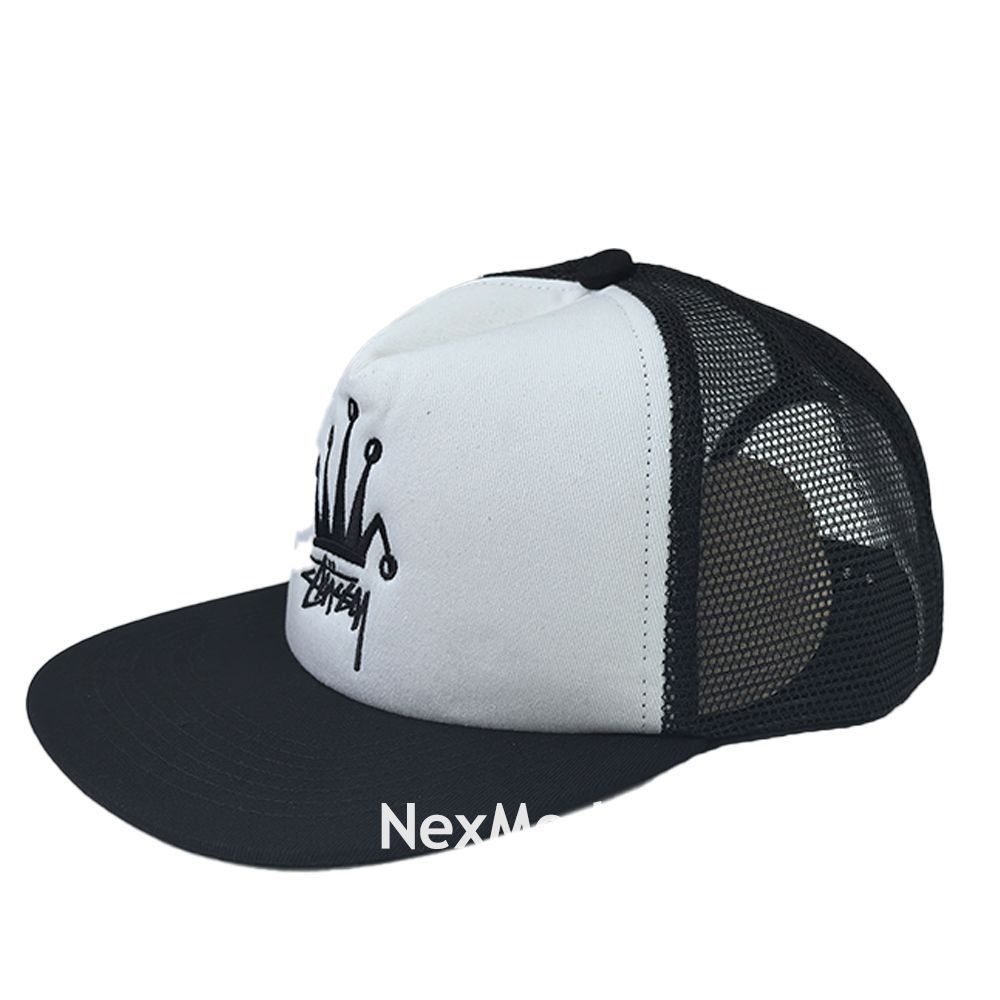STUSSY CROWN STOCK TRUCKER CAP ステューシー メッシュキャップ 