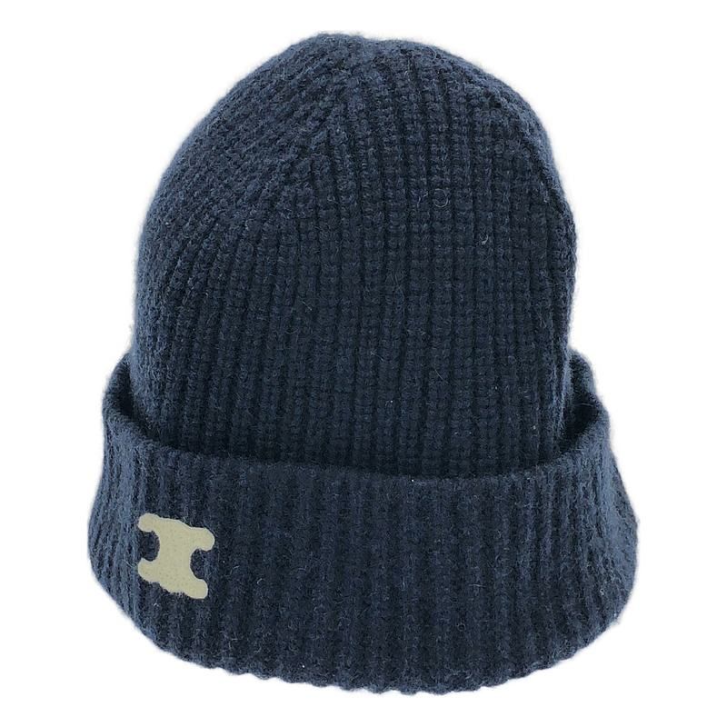 CELINE / セリーヌ | TRIOMPHE BEANIE IN HERITAGE CASHMERE