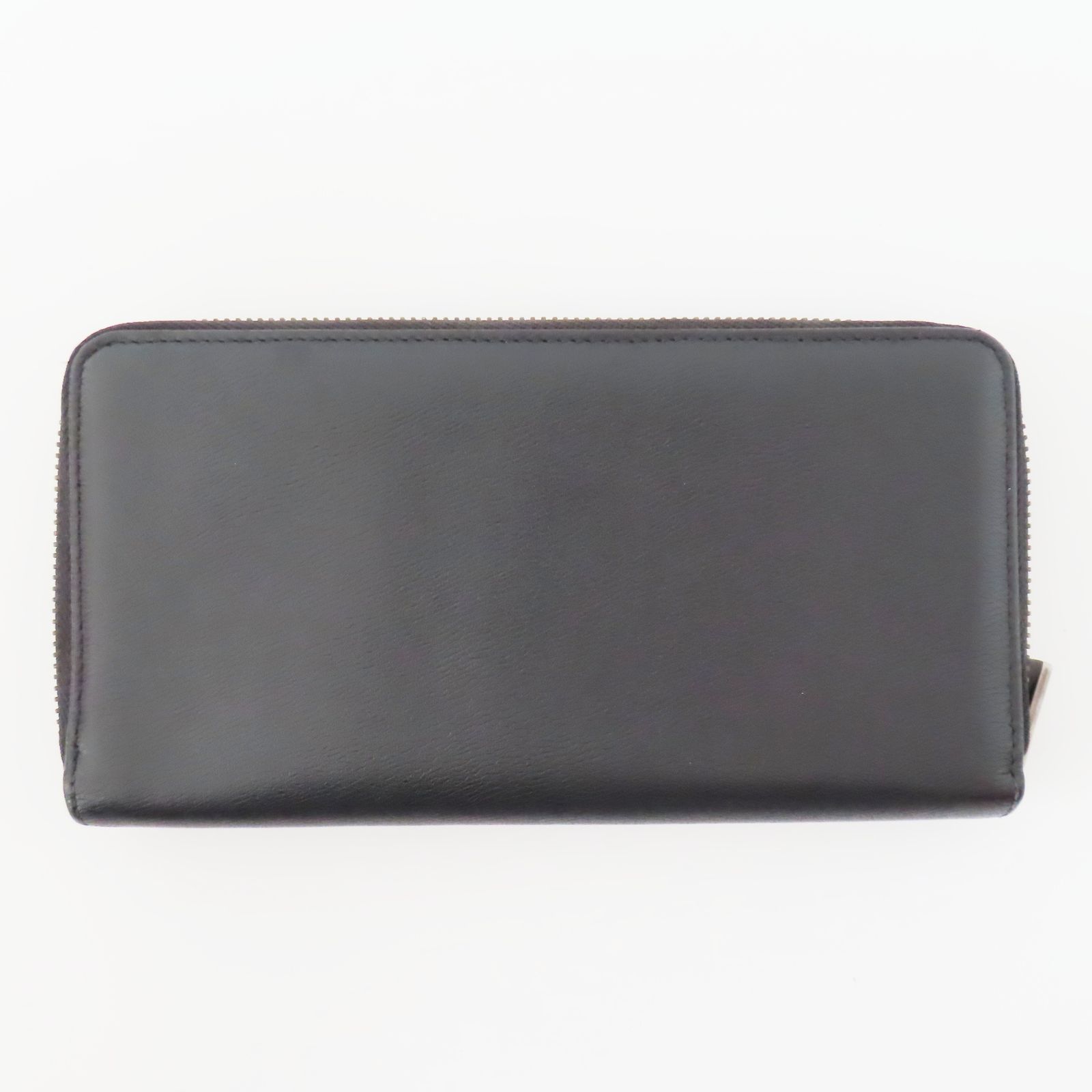 K11 美品 DOLCE＆GABBANA ドルチェ&ガッパーナ ロゴ レザー ラウンド  