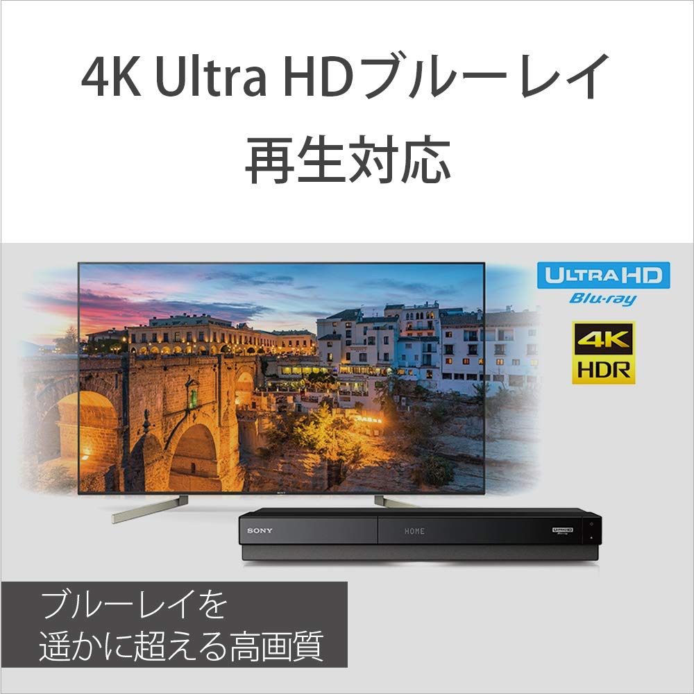 新品 ソニー ブルーレイレコーダー BDZ-FW500 UltraHD 簡単操作-