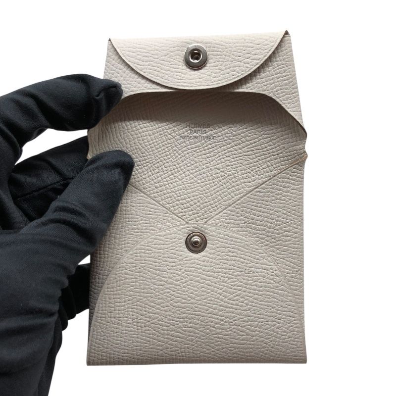 エルメス HERMES バスティア W刻 グリペール エプソン レディース  