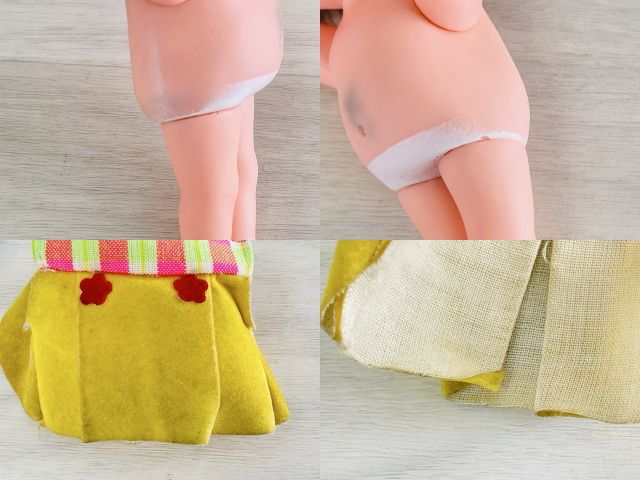 都内引取 とことこトコちゃん 指人形 旧タカラ 昭和レトロ ビンテージ 衣装付き ソフビ | 514326 【送料無料】