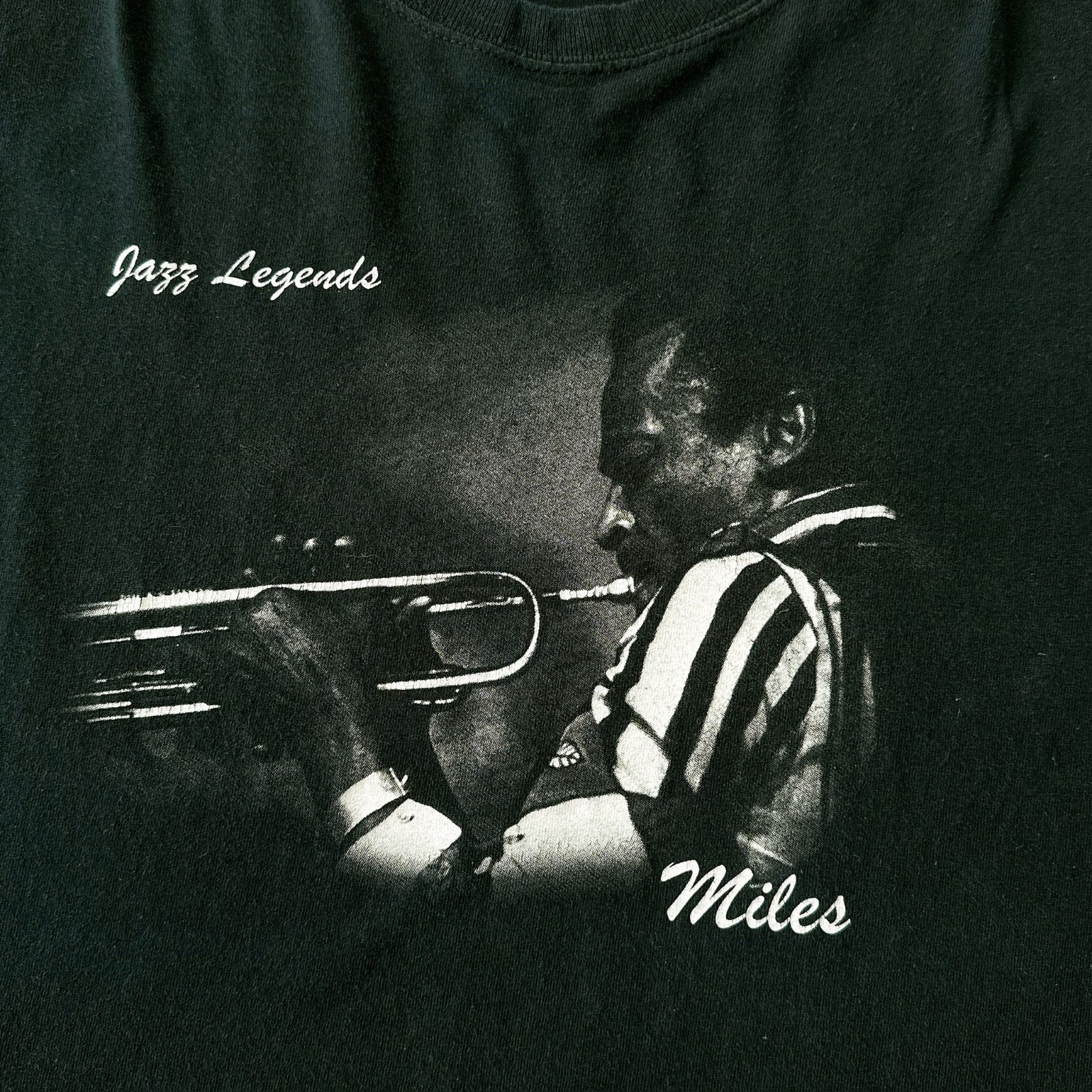 00s MILES DAVIS マイルスデイビス Tシャツ XL GILDAN 00s ギルダン マイルス デイヴィス プリントTシャツ ジャズ バンドT