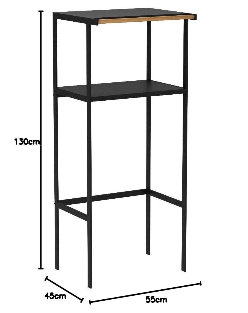 数量 ラック ゴミ箱上 ブラック 約W55XD45XH130cm タワー 山崎実業 Yamazaki tower キッチンラック 2860 NEXPOTALLINN_EU