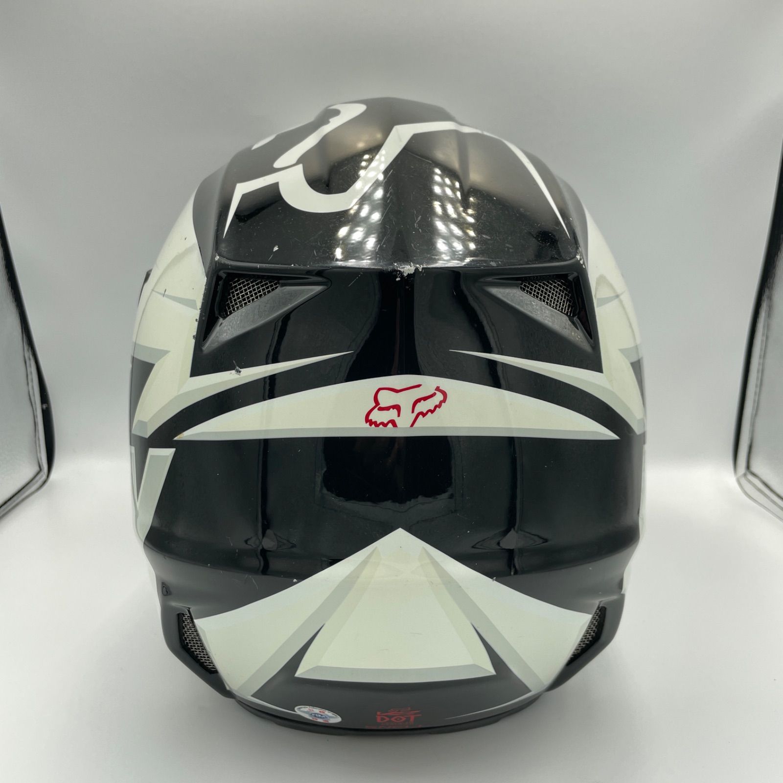 即日発送】FOX V2 オフロードヘルメット Mサイズ モトクロス