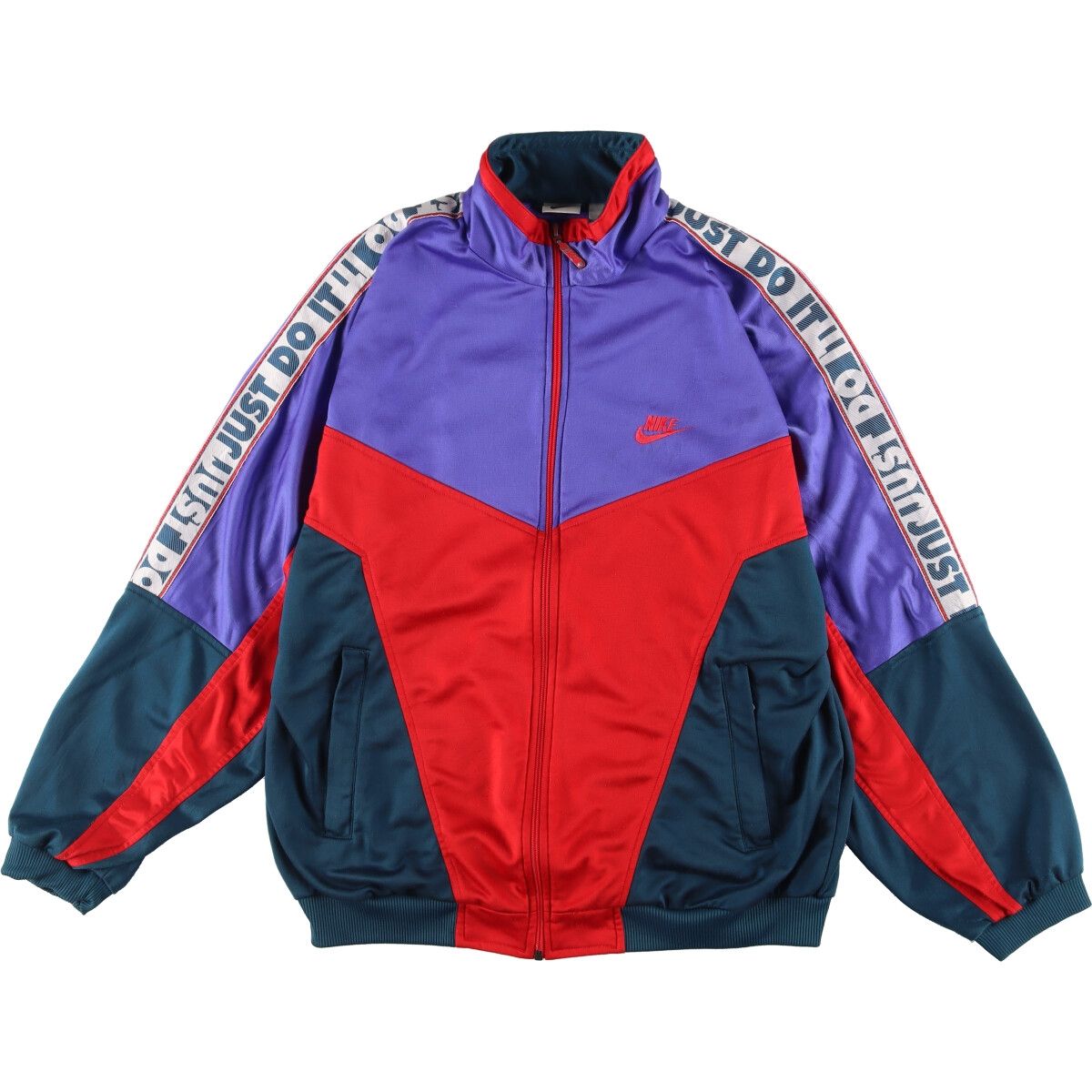 古着 90年代 ナイキ NIKE JUST DO IT ジャージ トラックジャケット 
