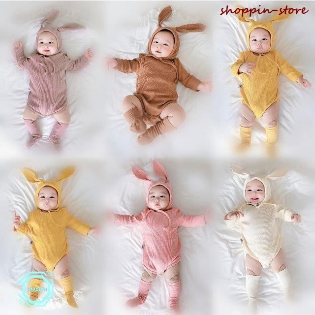 ベビー服 女の子 男の子 長袖 春 秋冬 靴下 安い服 カバーオール キッズ服 帽子 子供服 80 ３点セット おもしろ 90CM 73 66 お出かけ ロンパース おしゃれ  nee3c350234