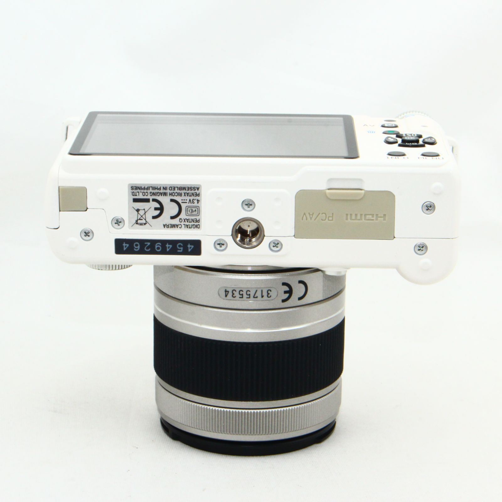 RICOH PENTAX 01 STANDARD PRIME ホワイト ペンタックス、「PENTAX-01