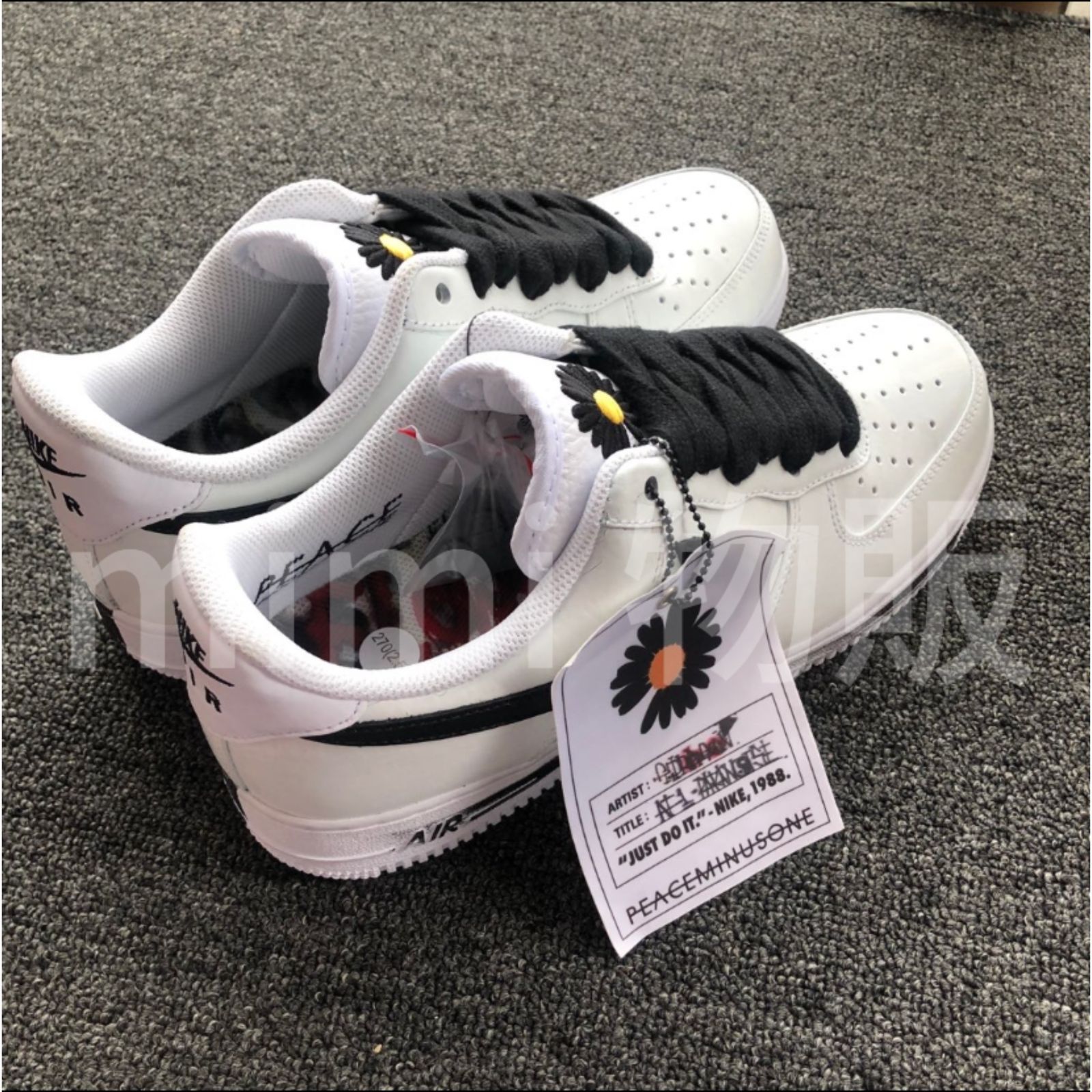 Nike Air Force 1 Low "Para-noise/White/Black" / G-DRAGON ピースマイナスワン × ナイキ エアフォース1 ロー "パラノイズ/ホワイト/ブラック" / ジードラゴン