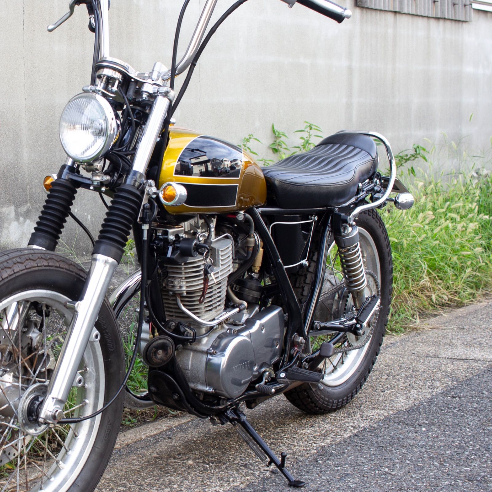SR400/500用 薄型ベーツタイプ TTシート MOTOR ROCK (MR-SM035) - メルカリ
