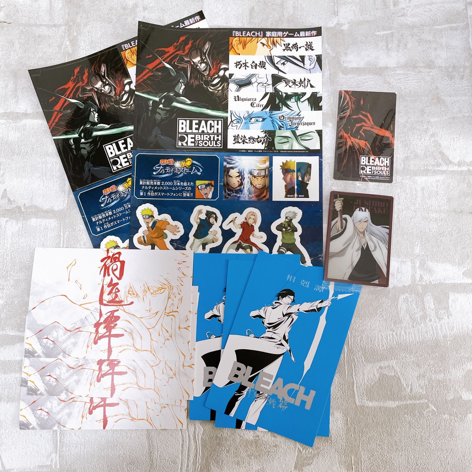 BLEACH 非売品グッズセット ポストカード 千年血戦篇 ステッカー