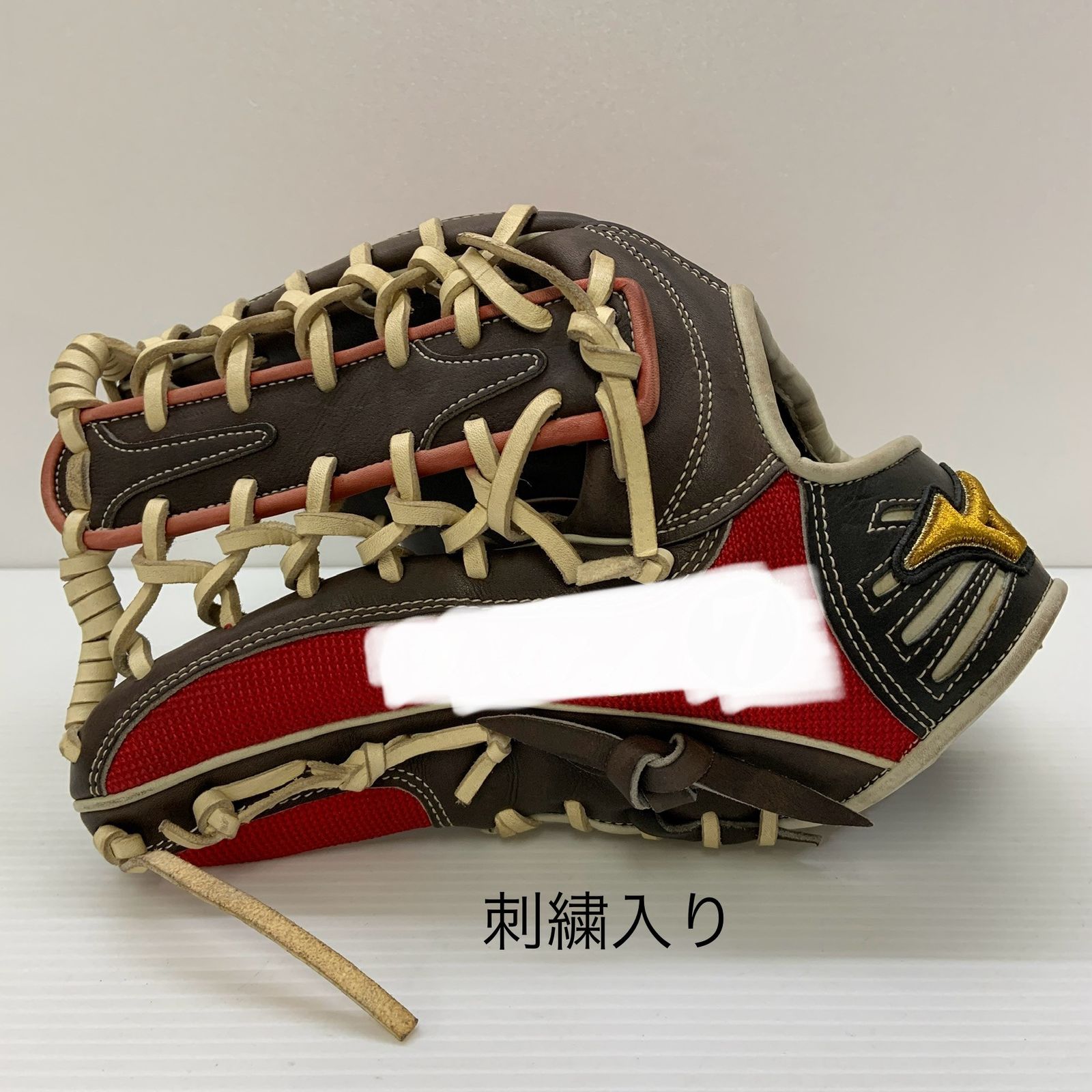 ミズノ MIZUNO ミズノプロ 硬式 大人 一般 外野手用 グローブ グラブ 左投げ  中古品  野球 6599