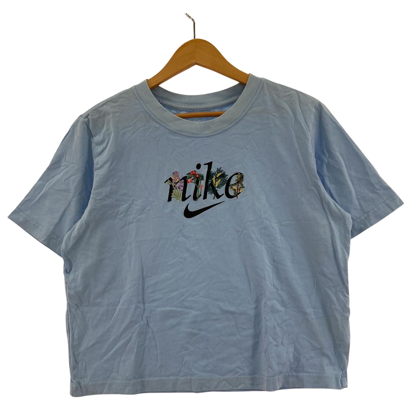 NIKE Have A Nike Day 刺繍ロゴ tシャツ フラワー デイジー