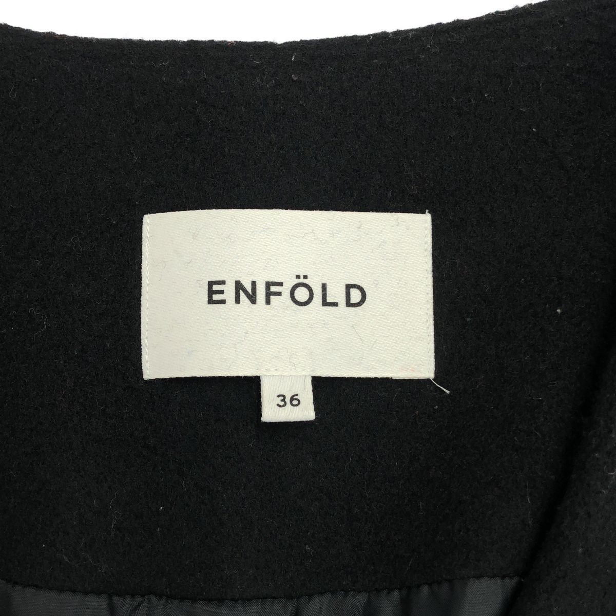 極美品✨ENFOLD 圧縮ビーバー キルティング Aラインコート ブラック 36 ENFOLD キルティングビッグブルゾン – COLDBECK ONLINE