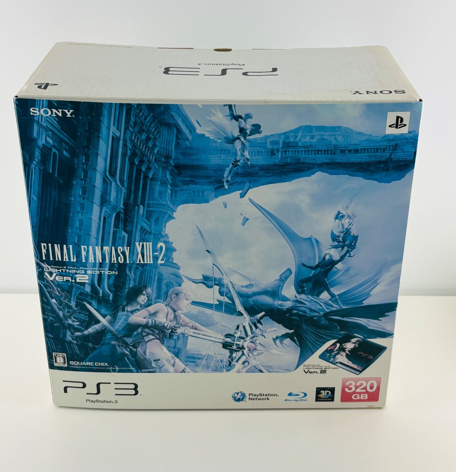 PS3 320GB FF XIII-2 LIGHTNING EDITION ブラック 完備品