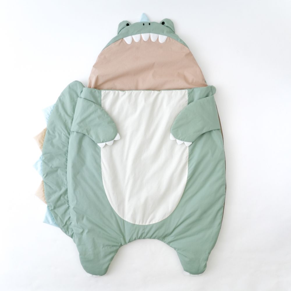  ベビー ギフト スリーピングバッグ 恐竜 お昼寝布団 ブランケット おくるみ おくるみ ブランケット ベビー服(~95cm)