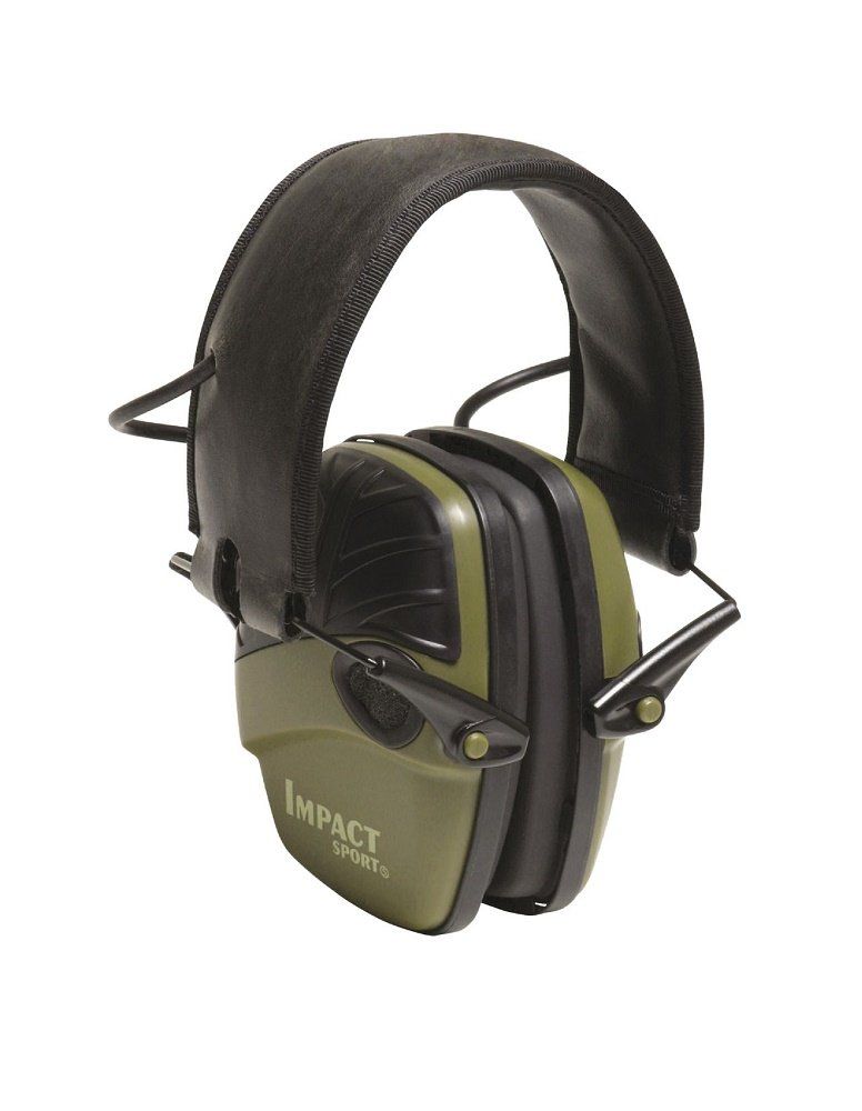 Howard Leight by HoneywellImpact Sport Electronic Earmuff インパクトスポーツ　エレクトリックイヤーマフ R-01526 並行輸入品 グリーン [並行輸入品]