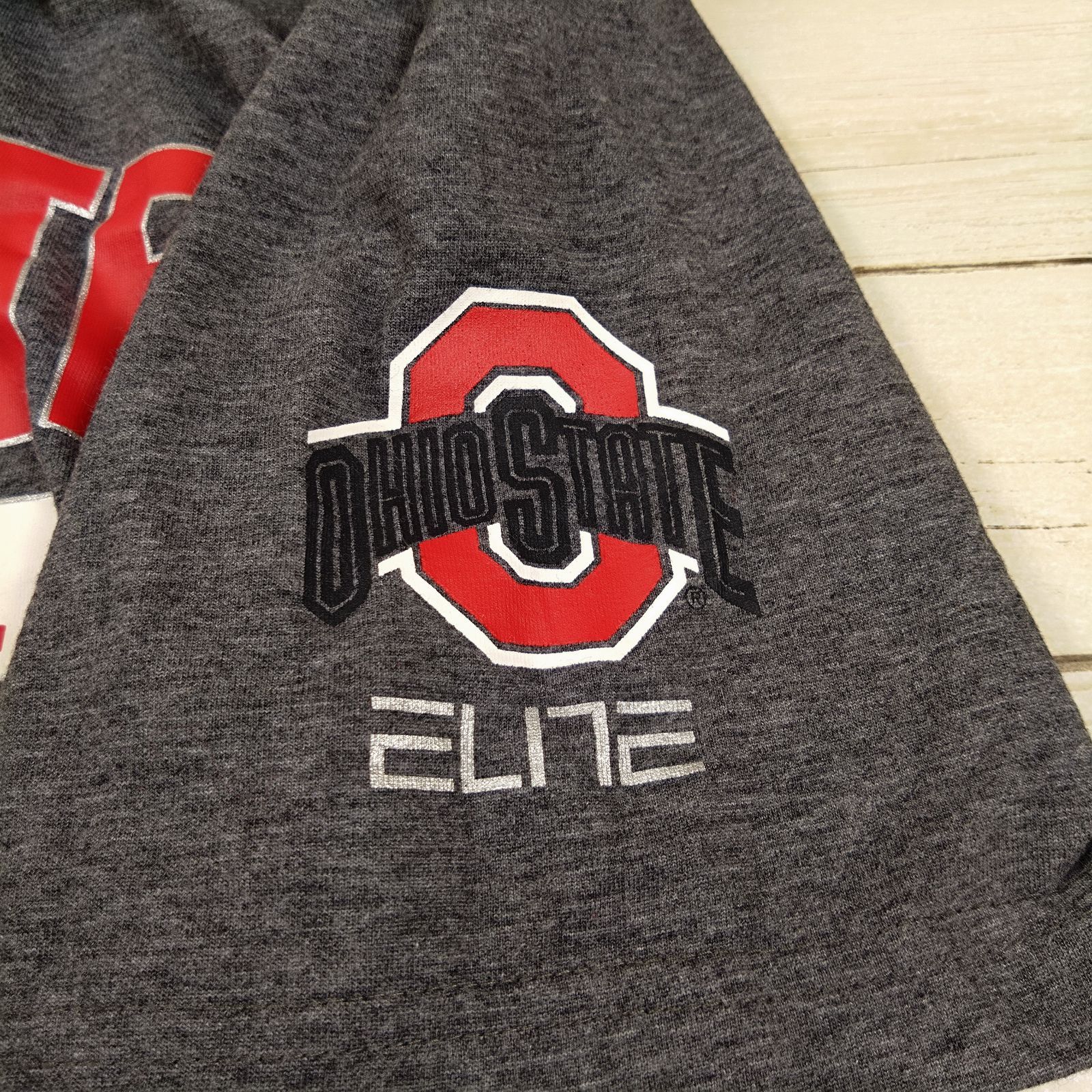NIKE/ナイキ Tシャツ OHIO STATE BASKETBALL グレー DRI FIT  L