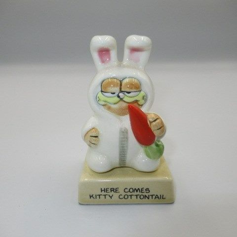 80's☆GARFIELD☆ガーフィールド☆陶器の置物☆人形☆フィギュア