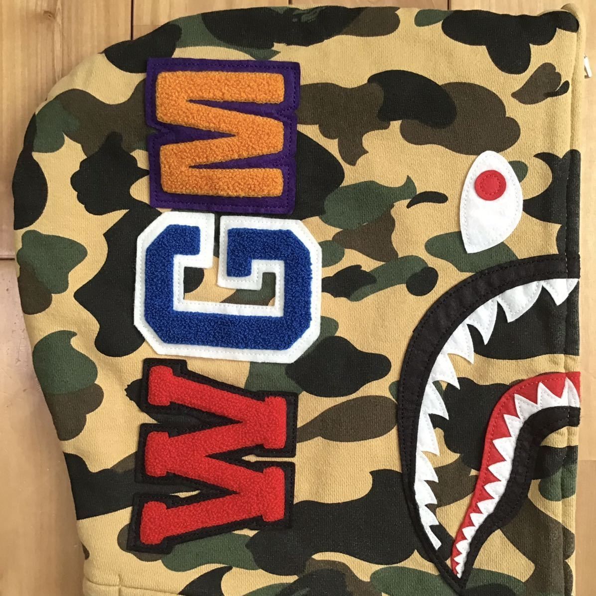 特売 BAPE SHARK CAMO 迷彩柄 トレーナー ベイプカモ シャーク ...