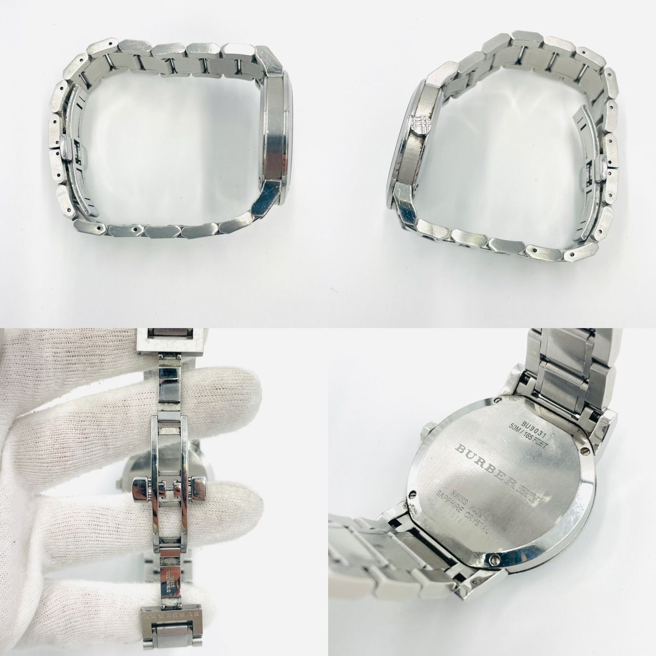 バーバリー BURBERRY 腕時計 BU9031 ステンレススチール クオーツ