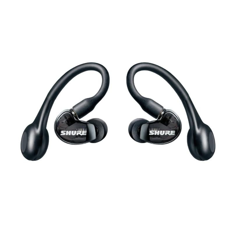 SHURE シュア 第2世代 AONIC 215 完全ワイヤレス高遮音性イヤホン | SE21DYBK TW2-A トランスルーセントブラック - IPX4防滴 | 外音取り込み|Bluetoot