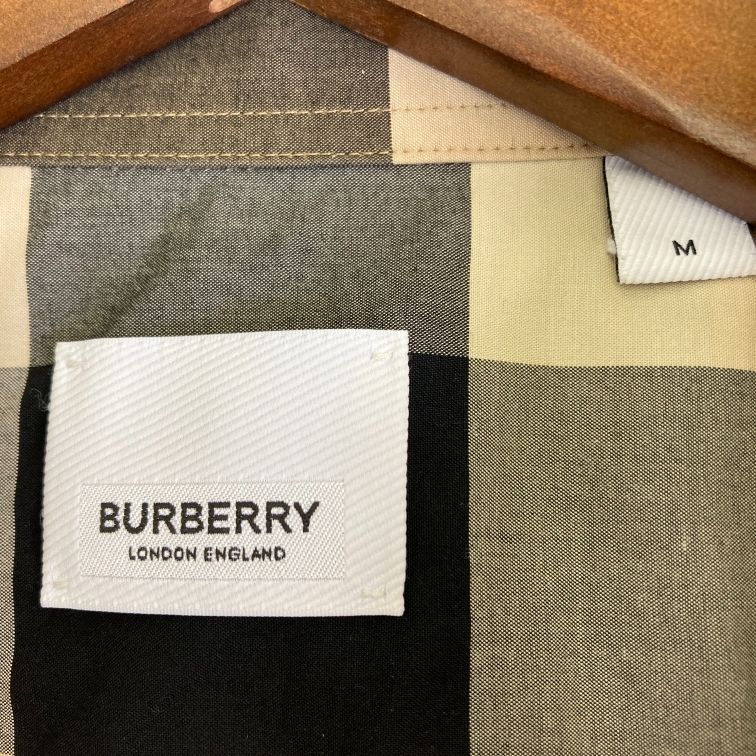 2023SS BURBERRY バーバリー ノバチェック SOMERTON 半袖 コットン