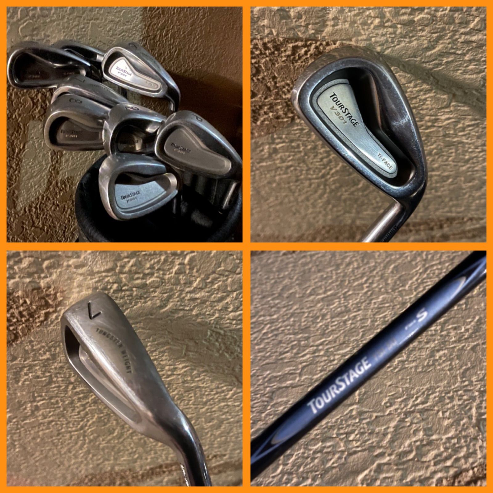 名器 ツアーステージ V301アイアン