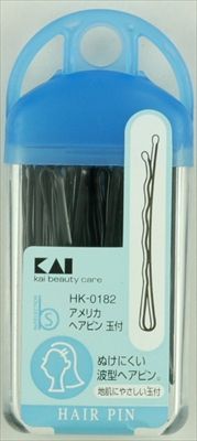 【まとめ買い-12点セット】ＨＫ０１８２　アメリカヘアピン玉付 【 貝印 】 【 スタイリング 】