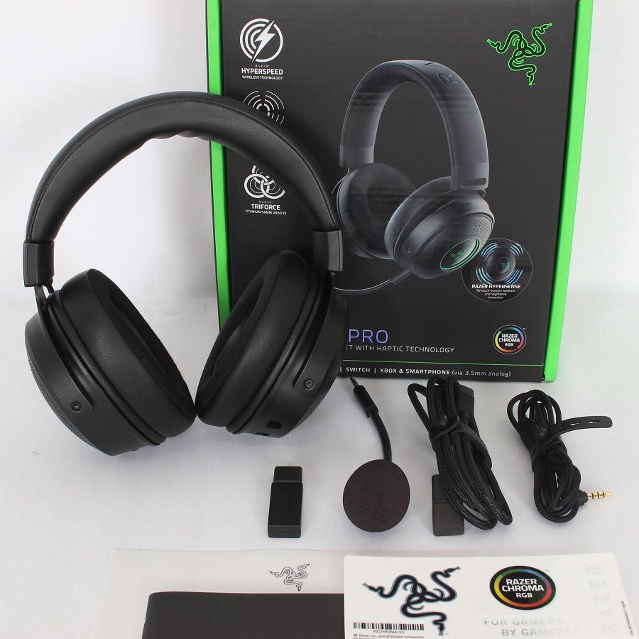 「美品」RAZER KRAKEN v3X ゲーミングヘッドホン Amazon.co.jp: FORTNITE ゲーミングヘッドセット Razer レイザー