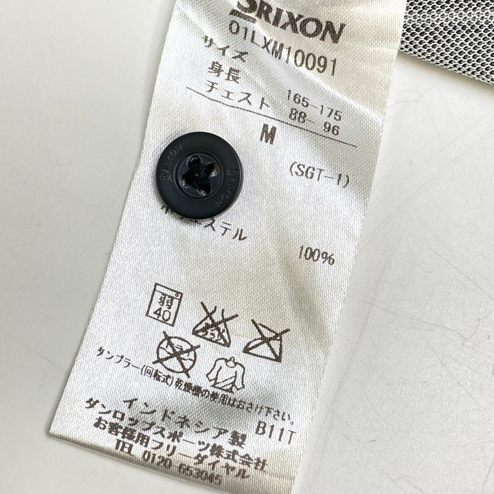 サイズ：M SRIXON スリクソン ×レクサス 半袖 ポロシャツ