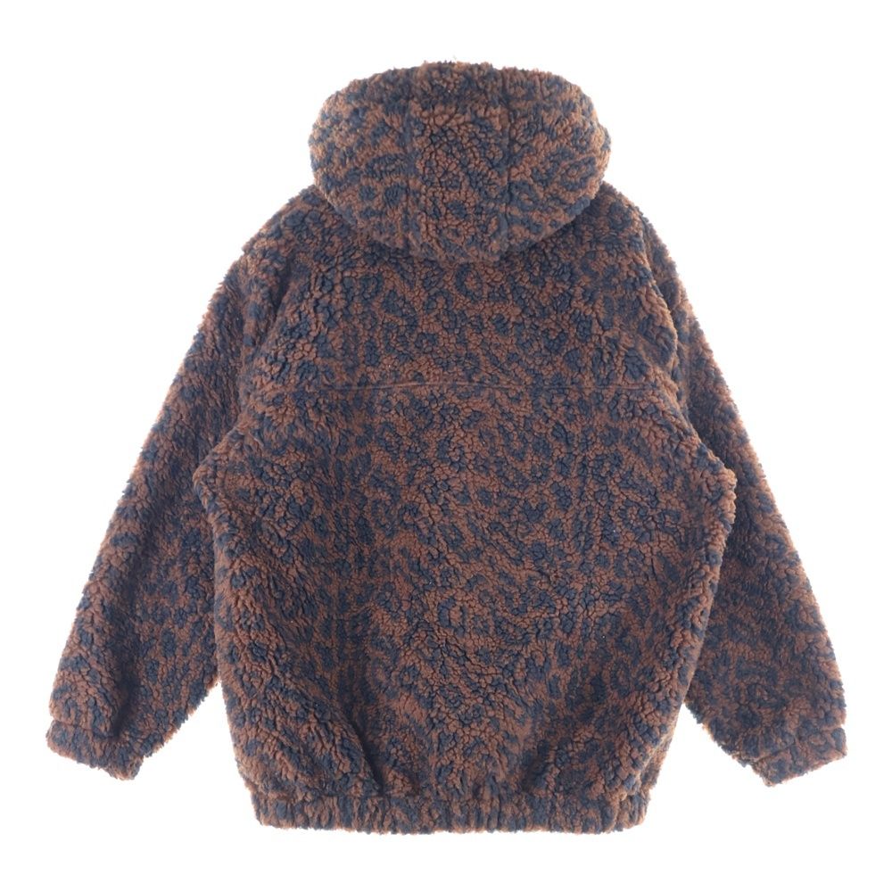 REVERSIBLE LEOPARD BOA JACKET #GRAY [23FW-WMO-OD06] - GRAY / M XL