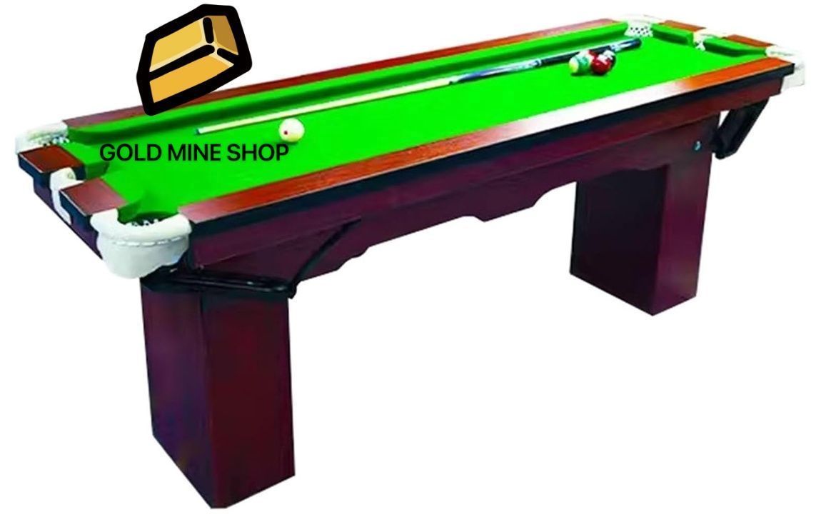 ポータブルビリヤードテーブル7フィート 小型ビリヤードトレーニングテーブル スヌーカークインタイルポイント練習テーブル 家庭用ゲームルーム用 Color Red Size 2.13x0.7m|7x2.29ft