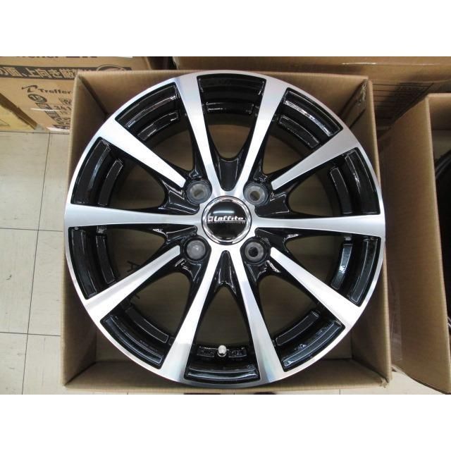 展示 セット ホットスタッフ ラフィットLE 03 14インチ4 5 J 45 4穴100軽自動車全般