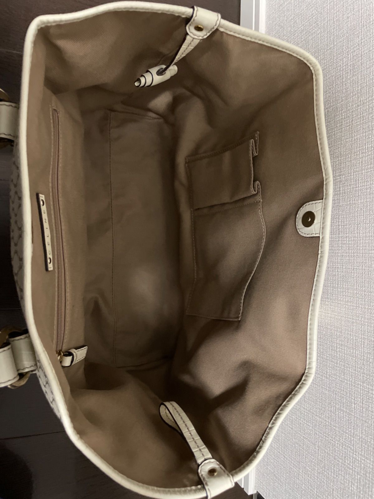 うさこ様専用 セリーヌ トートバッグ マカダム トリオンフ灰白 