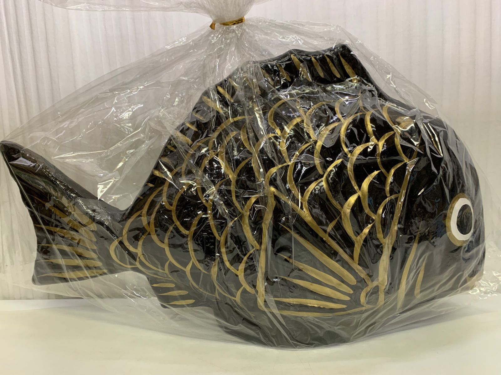 住吉三日恵比寿神社 博多張子 招福 黒字になる鯛(大) 黒鯛 目出鯛 商売