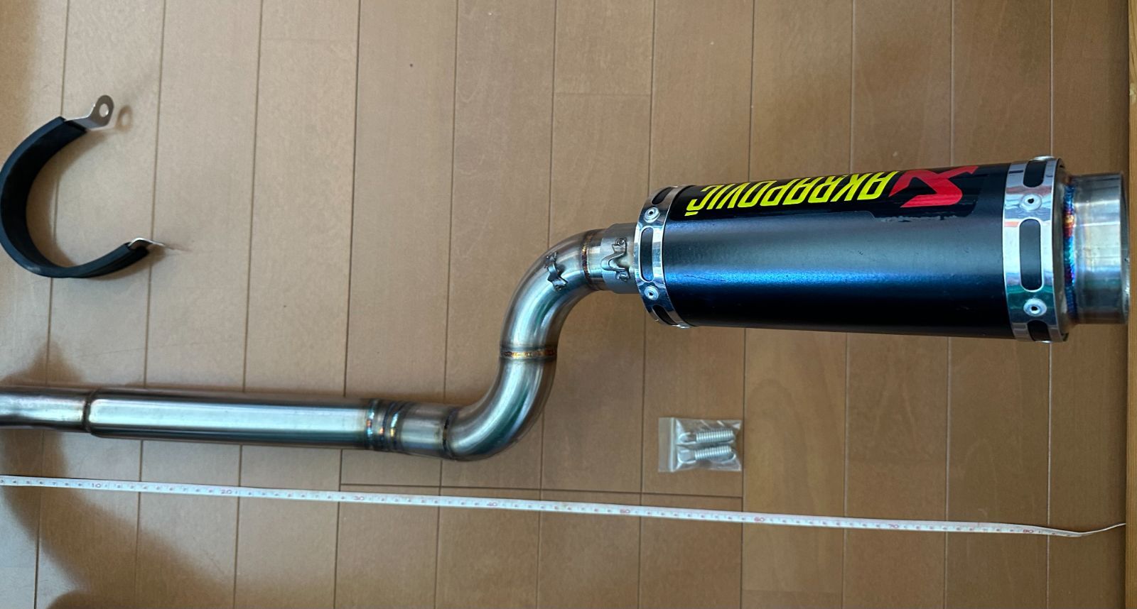 訳アリ サイレンサーバンド無し！ ASC RACING ホンダ グロム用