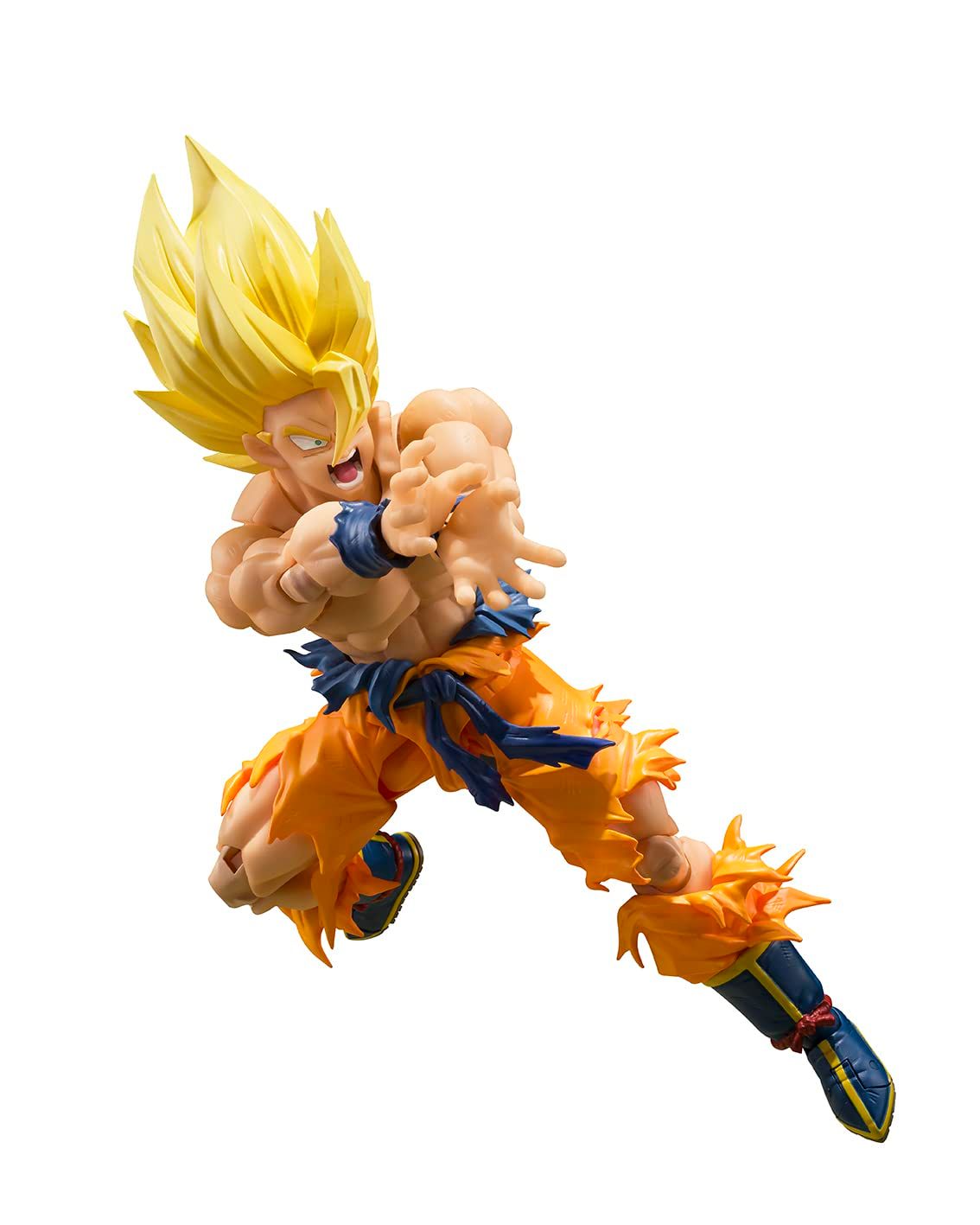 BANDAI SPIRITS(バンダイ スピリッツ) S.H.フィギュアーツ ドラゴンボール スーパーサイヤ人孫悟空 -伝説のスーパーサイヤ人- 約145mm ABSu0026PVC製 塗装済み可動フィギュア 