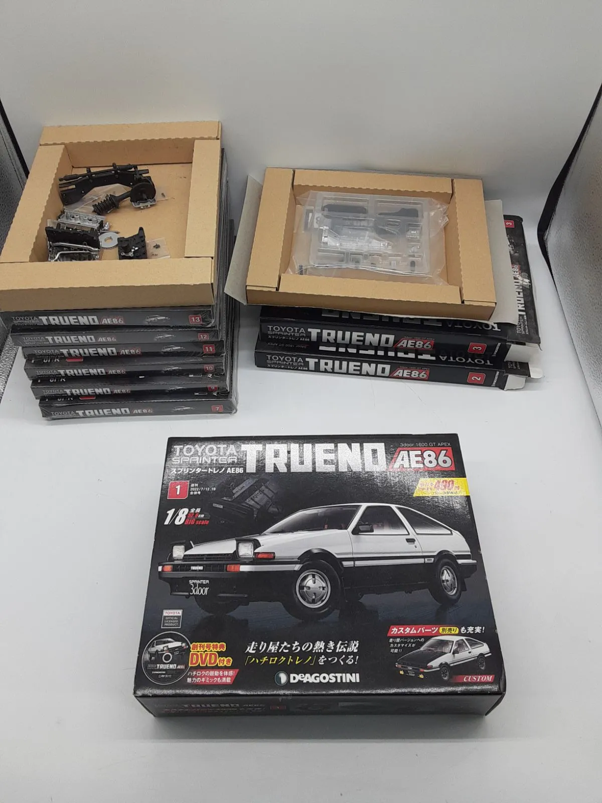 スプリンタートレノ AE86 1～110号 完 カスタムパーツセット