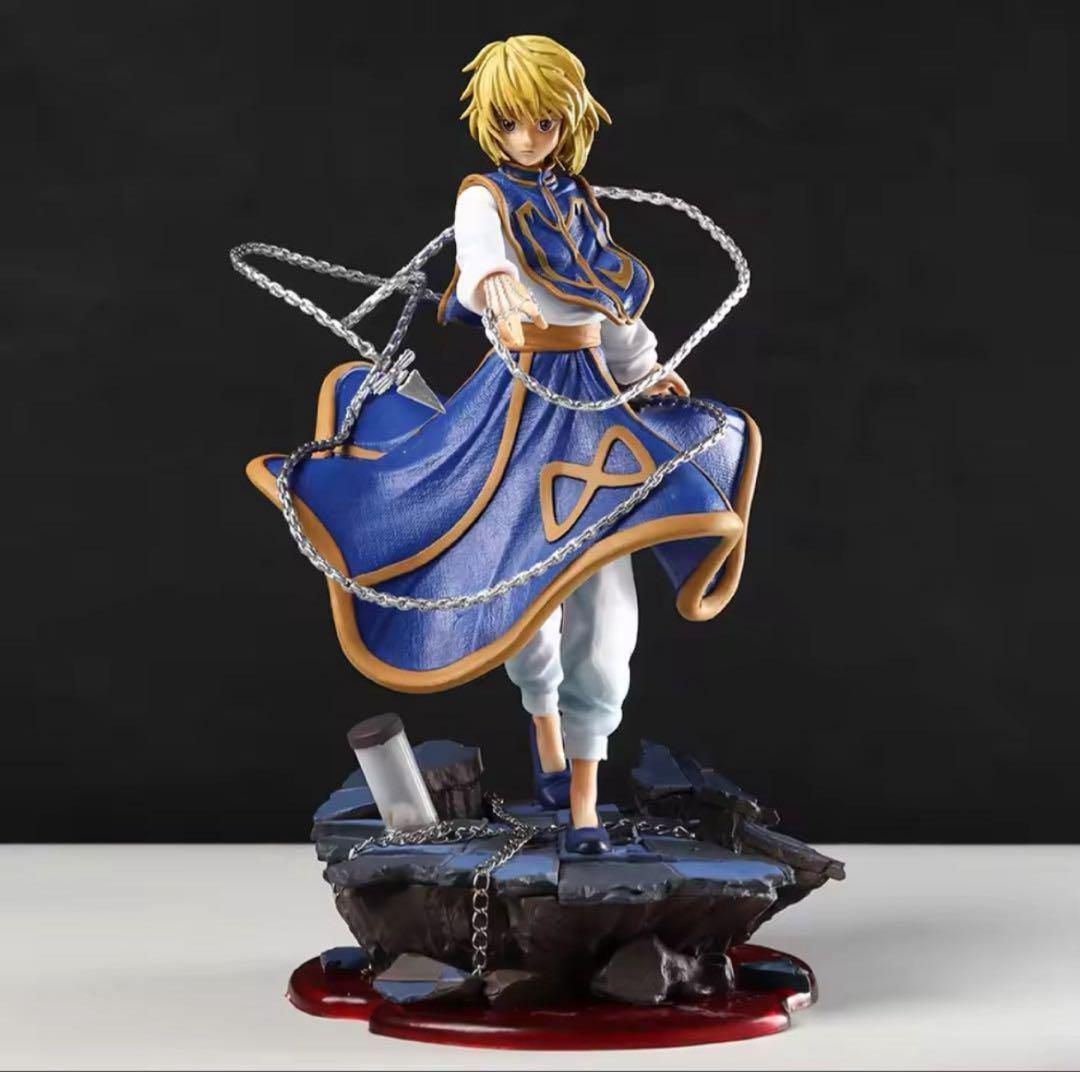 Kurapika HUNTER× HUNTER クラピカ ビックサイズフィギュア 32cm ゲームキャラクター モデル 新築祝 プレゼント 置き型 装飾品 誕生日プレゼント 雰囲気アップ