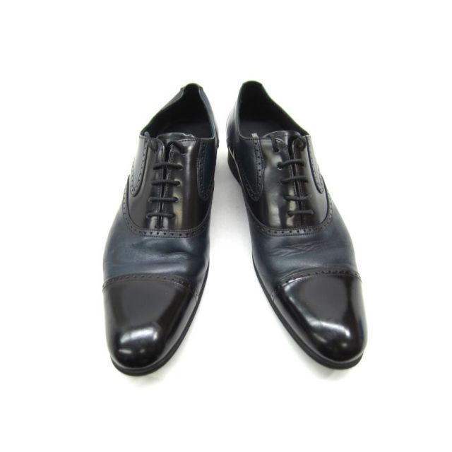LANVIN COLLECTION ランバン ブラックシャイニーバイカラー