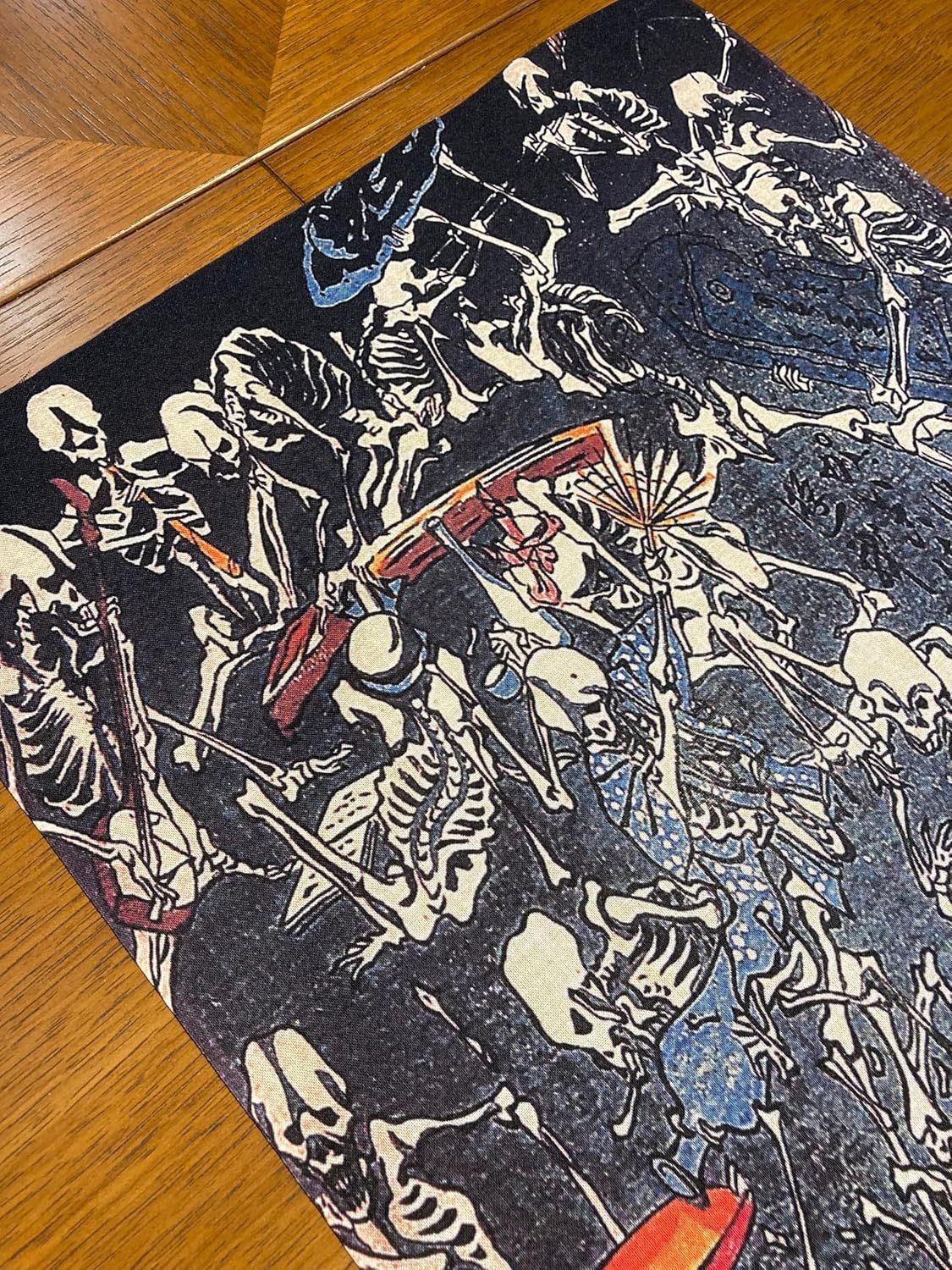 古今東西 浮世絵 手ぬぐい 河鍋暁斎 地獄太夫図 約88cm 35cm - メルカリ