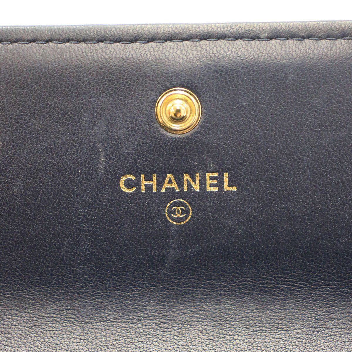 CHANELシャネルボーイシャネルエナメル長財布 CHANEL シャネル ボーイシャネル ロングレザーウォレット 長財布