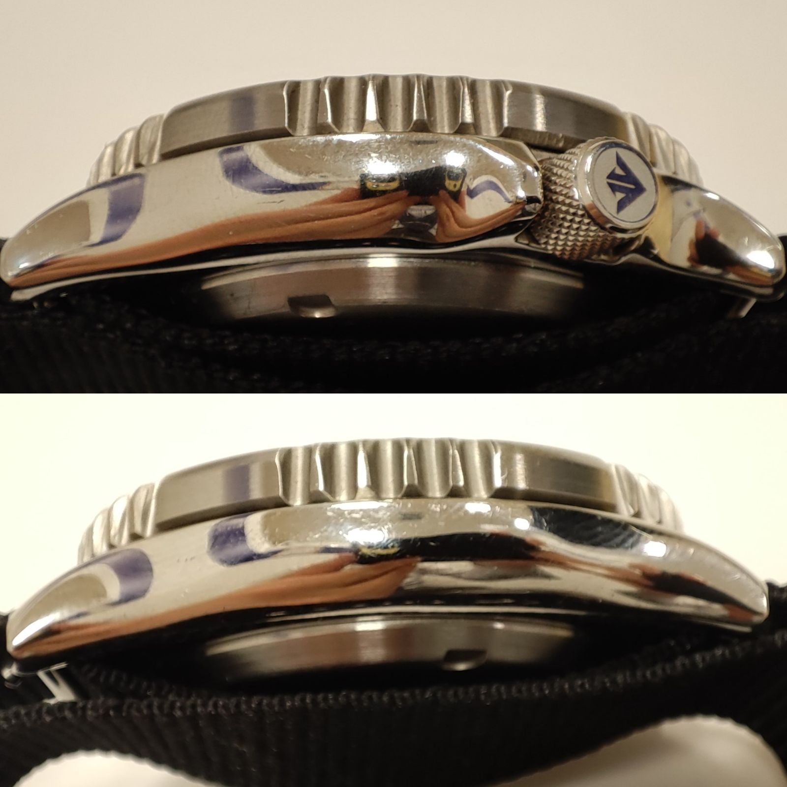 極美品 CITIZEN シチズン アテッサ ブラック シルバー ソーラー