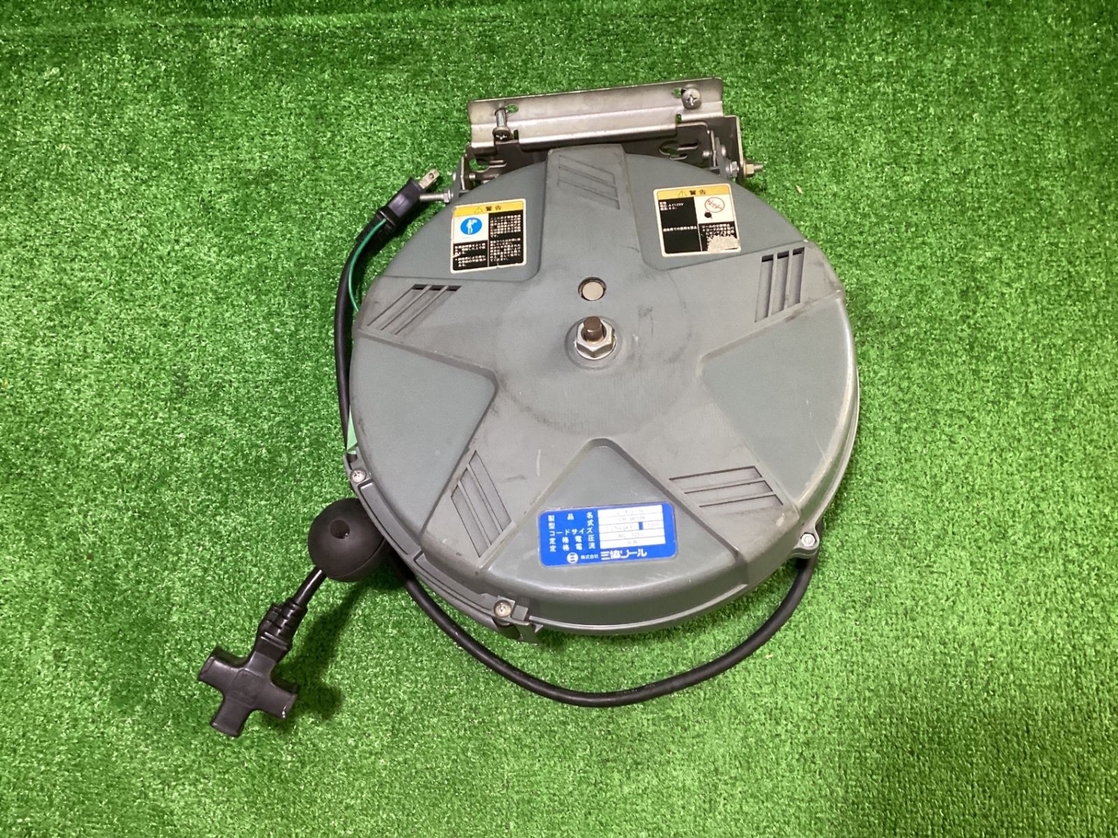 三協リール SLR-3810N コードリール 10ｍ⑩ 現状品 25-14