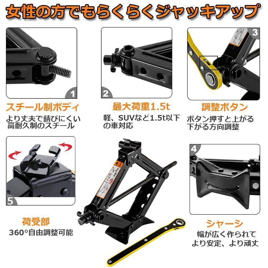 ジャッキ 4台セット