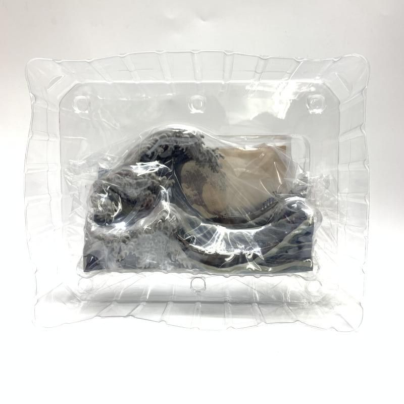 【中古】開封)ﾗｽﾄﾜﾝ賞 神奈川沖浪裏 ポストカードスタンド付きジオラマ～墨色～ ｢一番くじ 葛飾北斎｣ [18][240018386308] 一番くじ 葛飾北斎 A賞 神奈川沖浪裏 ポストカードスタンド付き