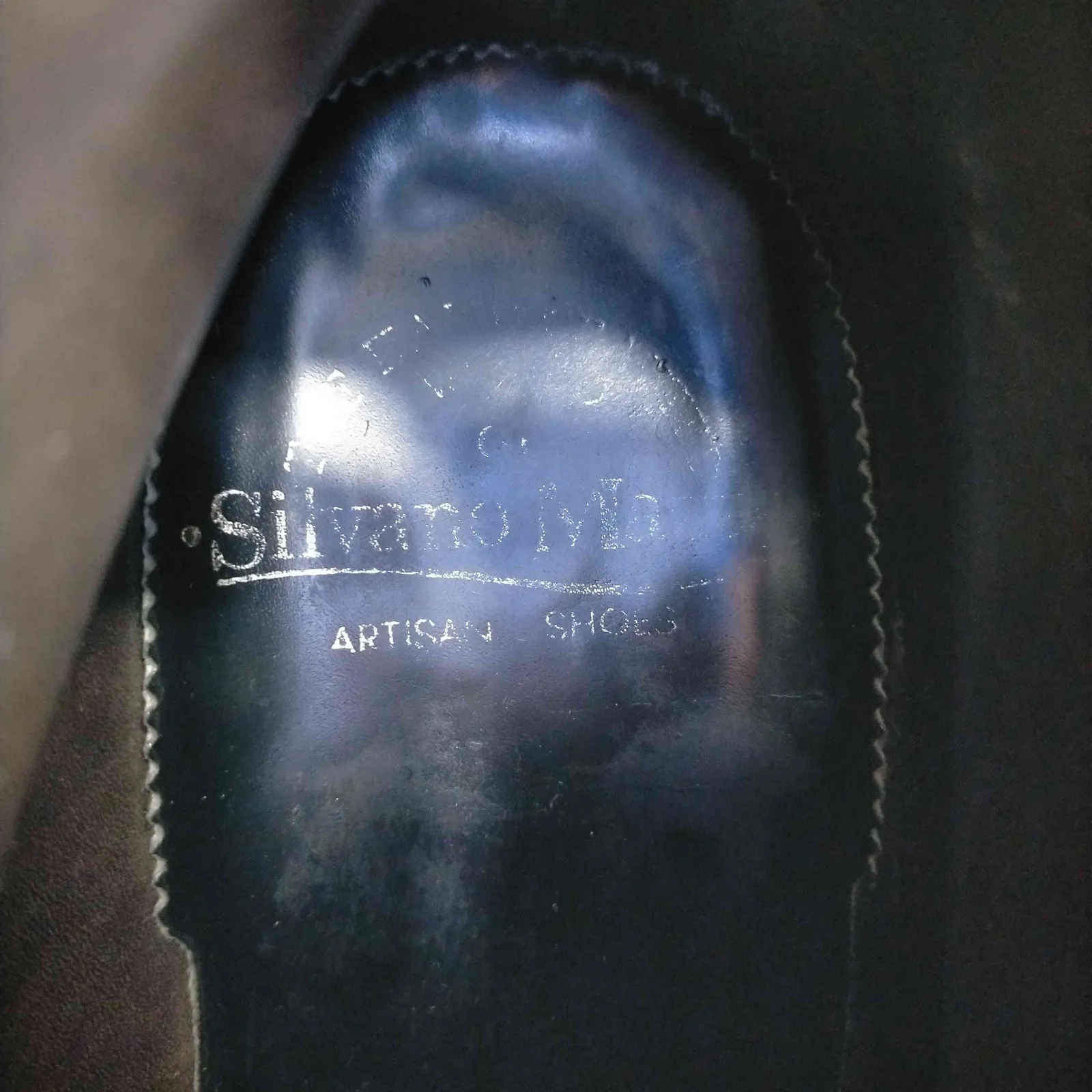 シルバノマッツァ Silvano Mazza 9576 コードバン タンカーブーツ 